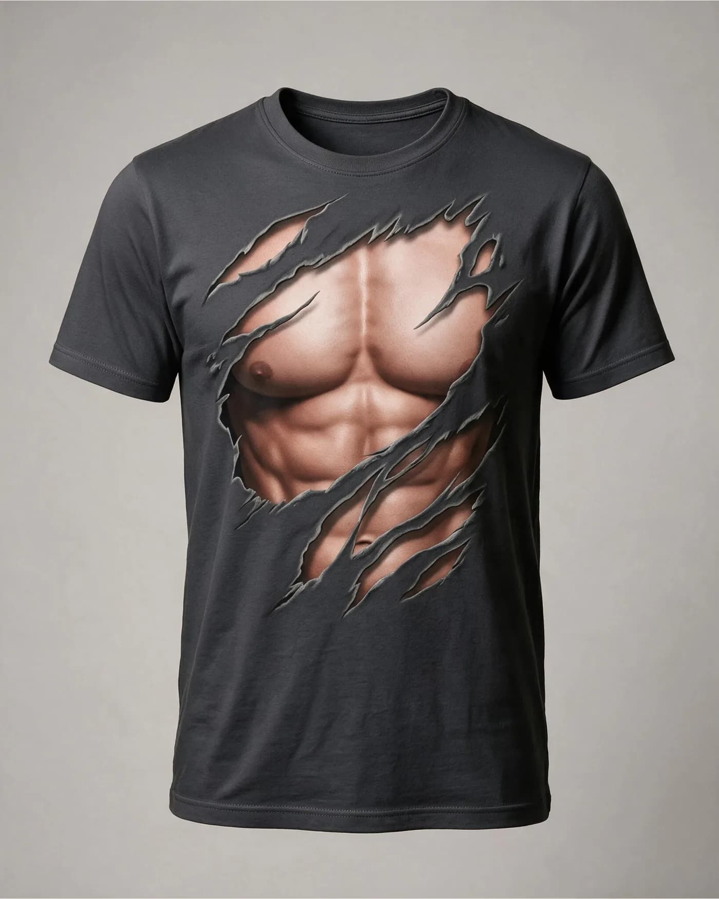 Fake Ripped Skin Tee